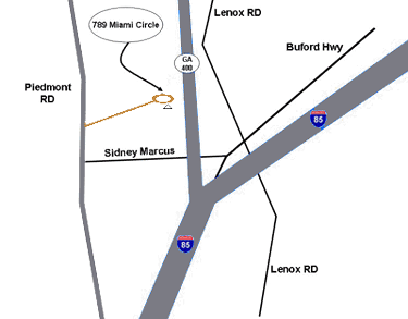 Miami Circle Map