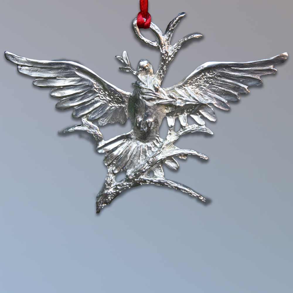 2013 Ornament by Charles H. Reinike III - Descending Dove