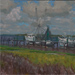 Shrimp Boats with Marshgrass