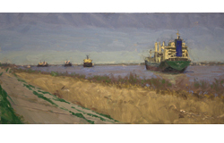 Boats on the Mississippi