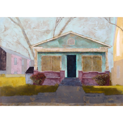 "Cuyler - Brownsville Bungalo" 42" X 54" by Randy Akers
