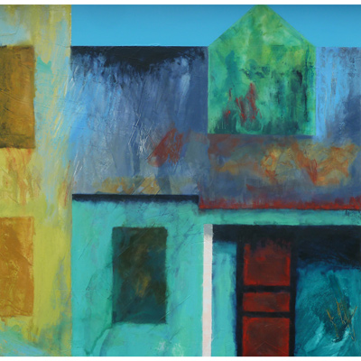 "510 East Jones" 48 X 48  by Randy Akers