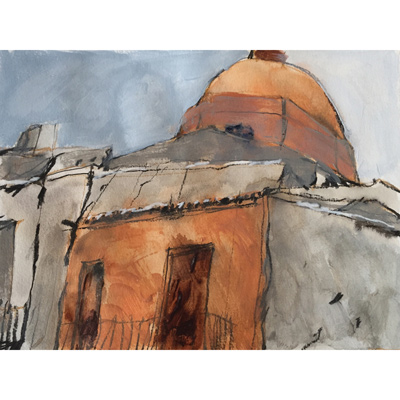 "Savoca" 8½  X 12 (uf) 17 X 21( fr) by Randy Akers