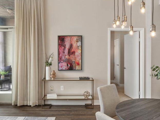 "Sweetbriar" hanging "Sweetbriar" hanging