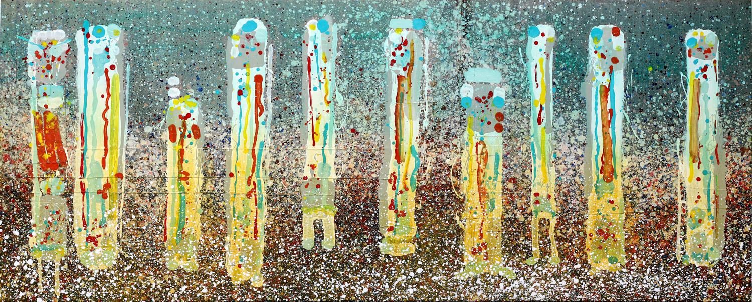 Parade 30 X 75by Henry Callahan