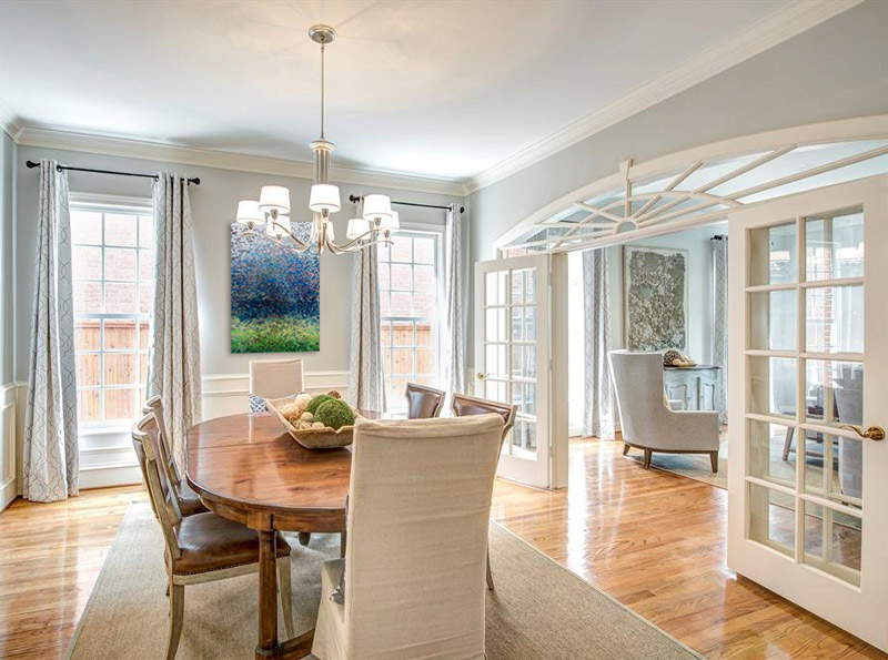 Summer Lake in Dining Room