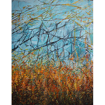 Almost Fall 60 X 48 by Marleen De Waele-De Bock