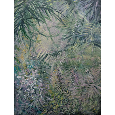 Tropical 48 X 36 by Marleen De Waele De Bock