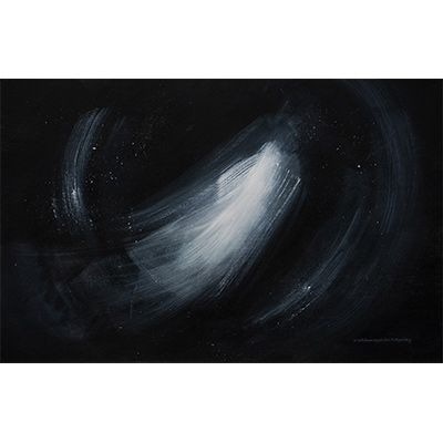 Stardust-Wisp 24 X 36 by Gretchen R. R. Eppling