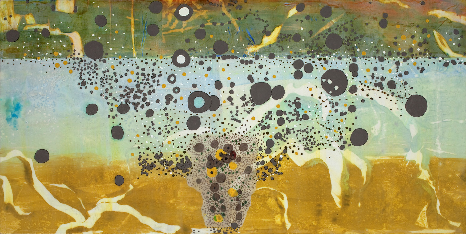 Effervescence 24 X 48 by Donna Johnson