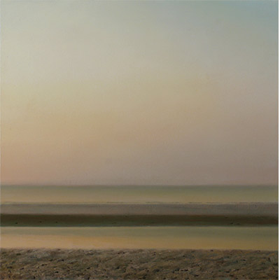 Lake of Dawn 12 X 12 by Peter J. O'Halloran