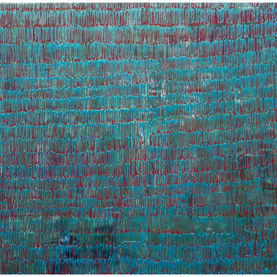 Dem Bones #1 29 X 29  by w.e.pugh