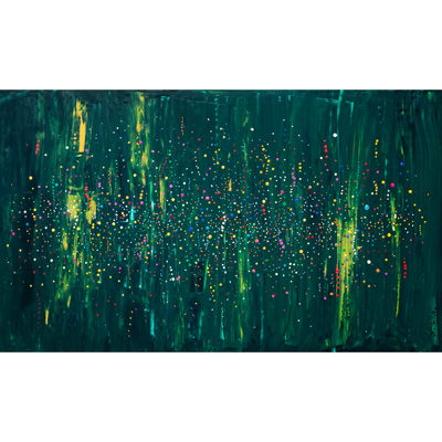 "Wildflowers #3; 36 X 60 by w.e. pugh