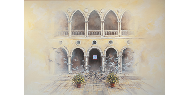 Before the Feast 40 X 60 by Charles H. Reinike III