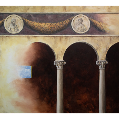 Light IntonDark 36 X 40 by Charles H. Reinike III