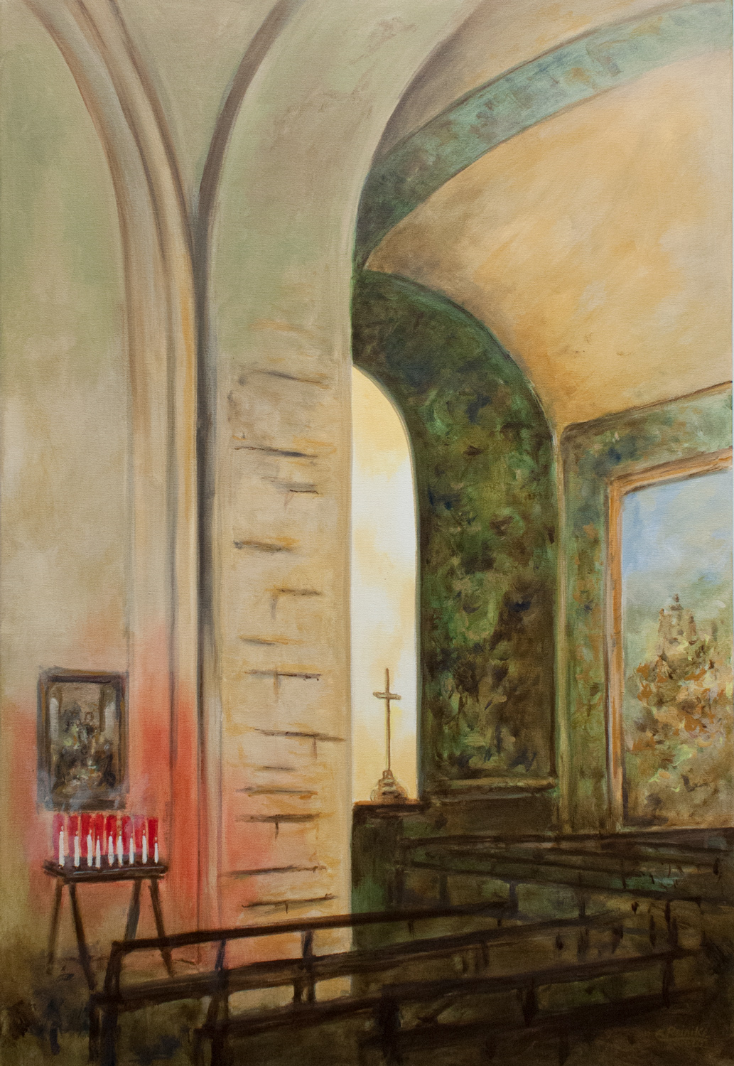 Sanctum 44 X 30 by Charles H. Reinike III