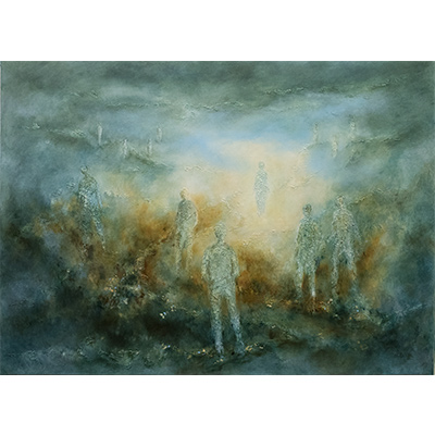 "Wanderers" 44 &times; 60 by Charles H. Reinike III