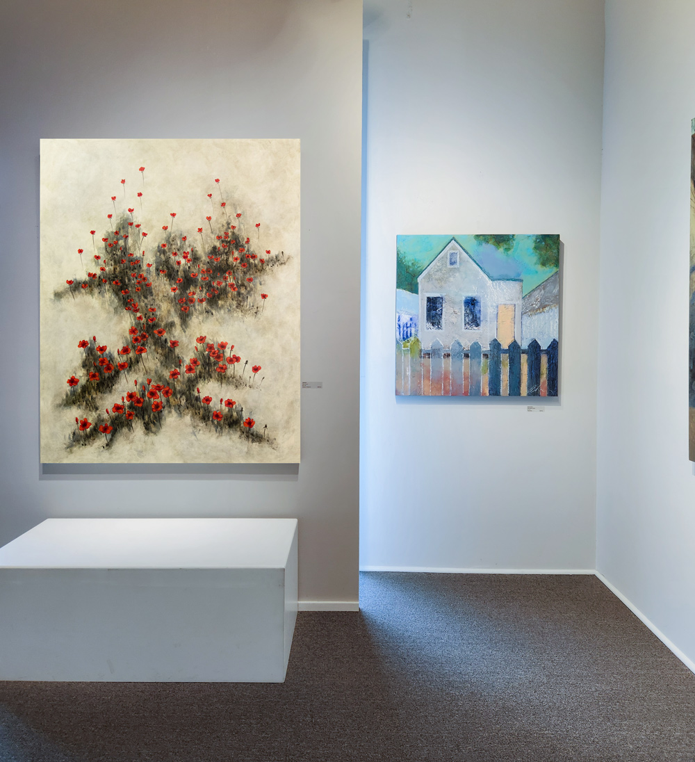 "Buoyant " Hanging in Gallery
