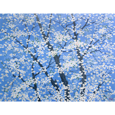 Cherry Jubilee 46 X 60 by Charles H. Reinike III