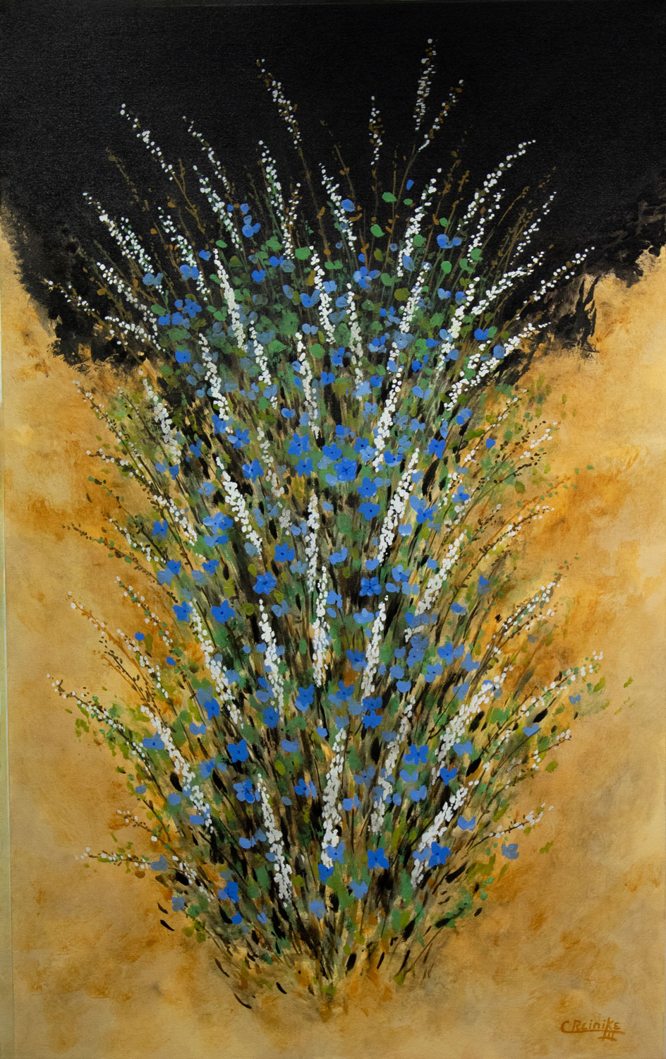 Florescence 48 X 30 by Charles H. Reinike III
