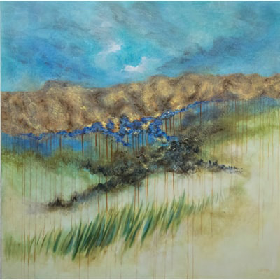 Rooted in Time 48 X 48 by Charles H. Reinike III