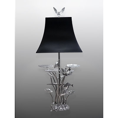 Waterlily Lamp by Charles H. Reinike III