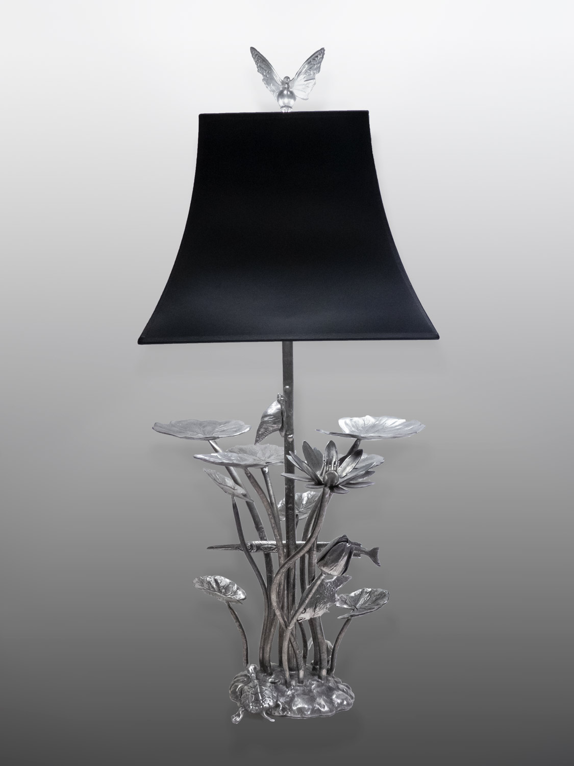 Waterlily Lamp  by Charles H. Reinike III