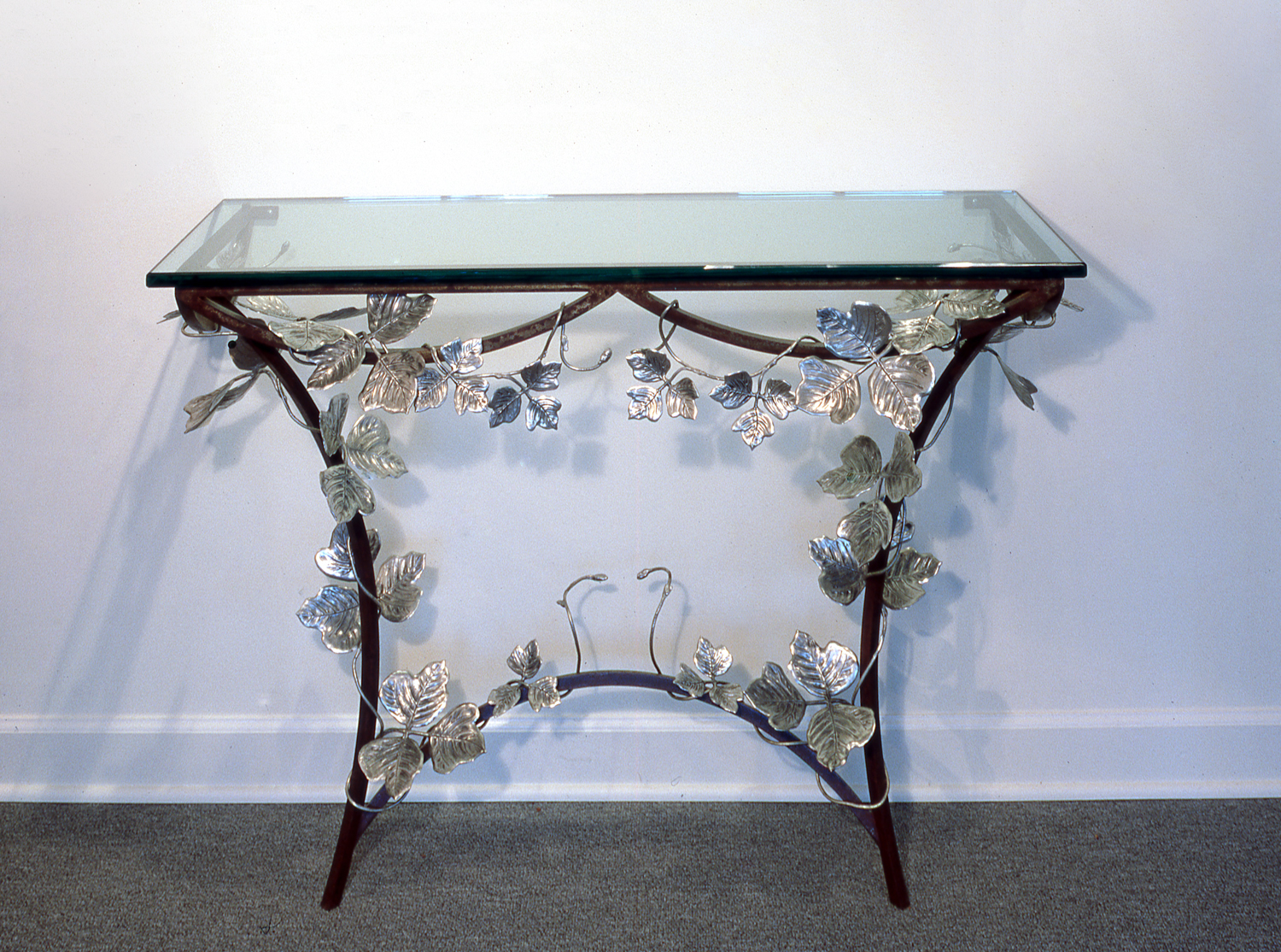 Pewter Kudzu Table by Charles H. Reinike III