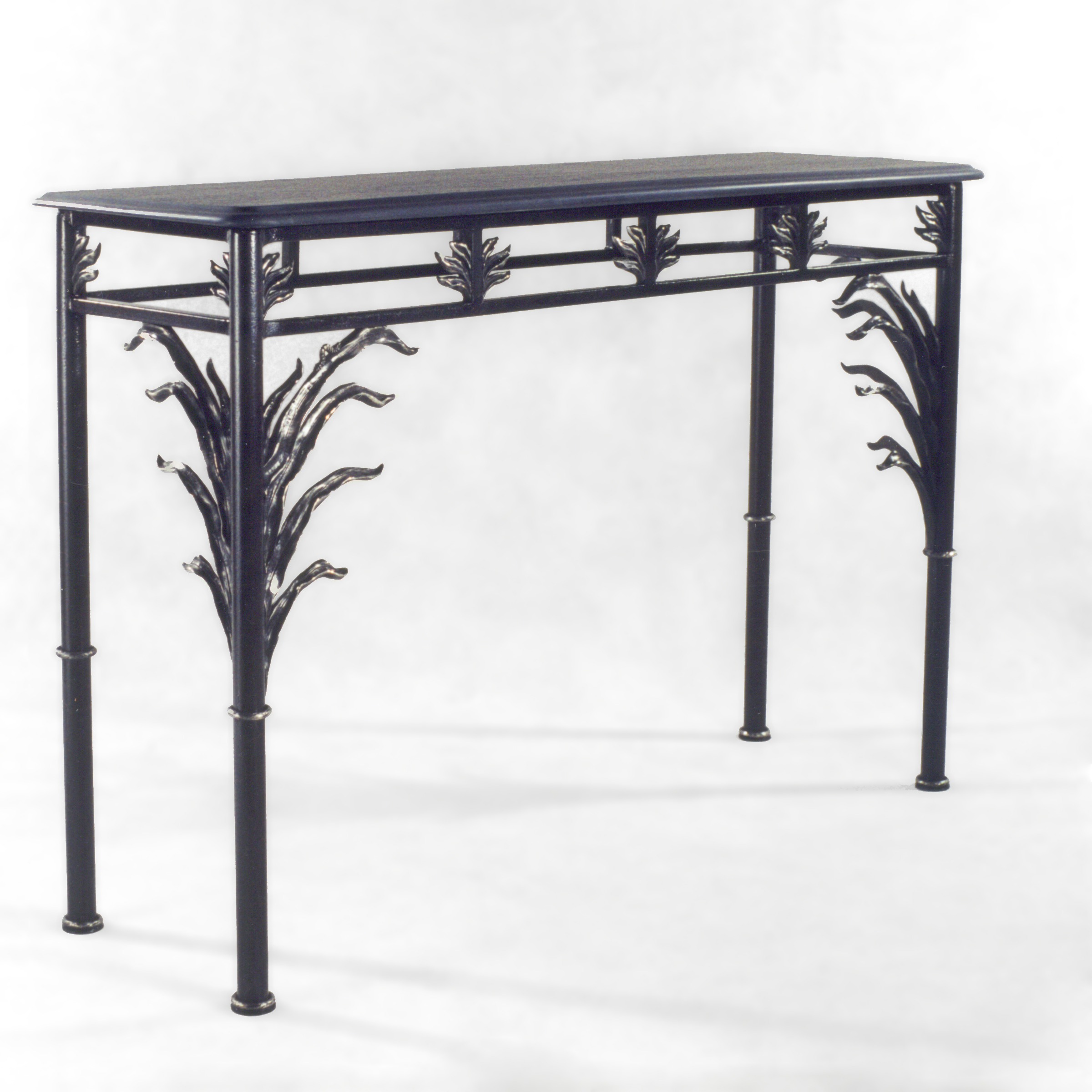 Pewter and Slate Console by Charles H. Reinike III