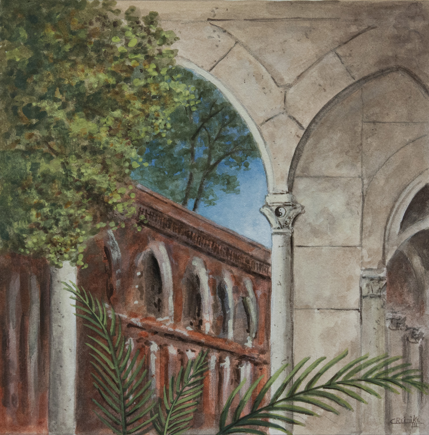 A Vision Watercolor Study by Charles H. Reinike III